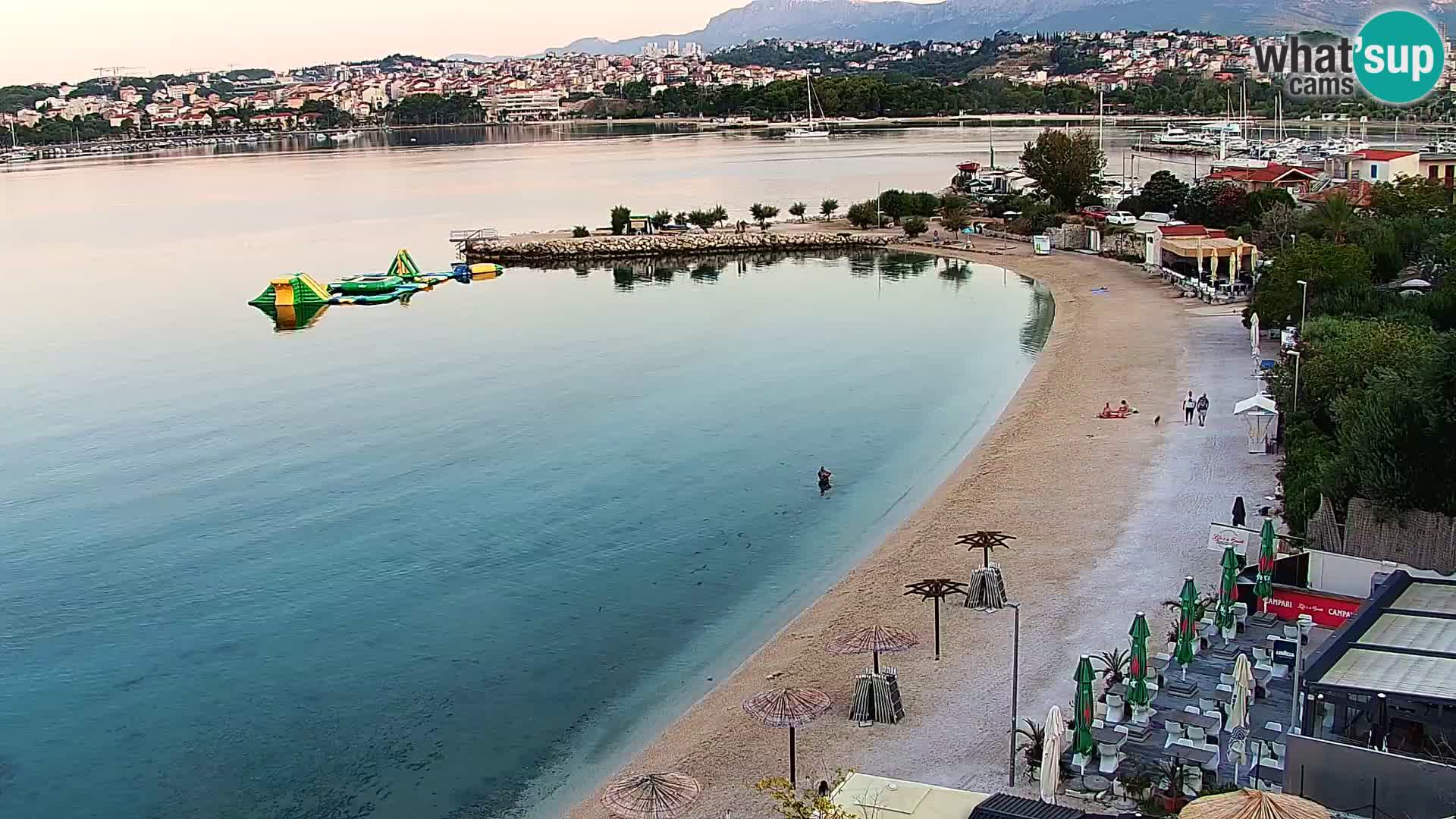 Podstrana Strand Webcam – Liveblick vom Hotel Split