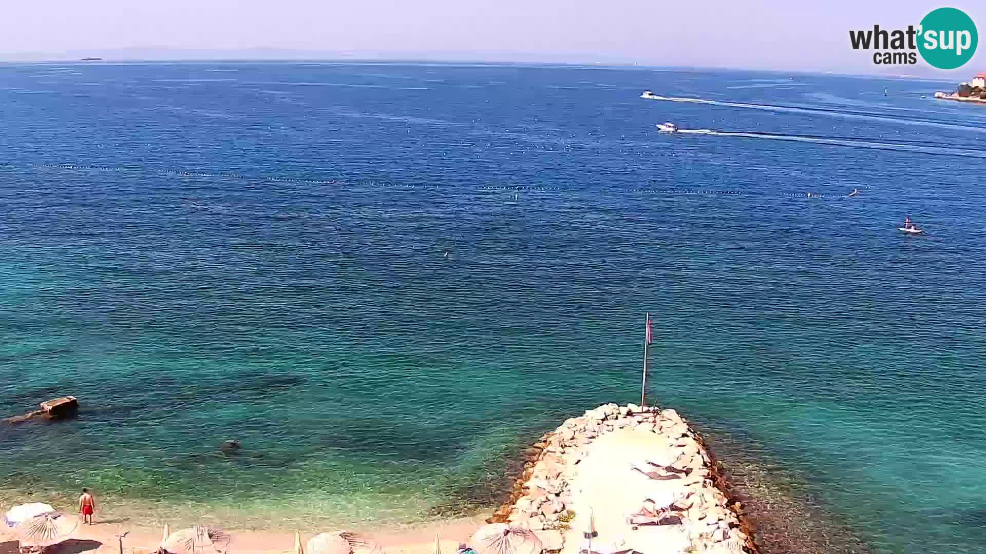 Podstrana Strand Webcam – Liveblick vom Hotel Split