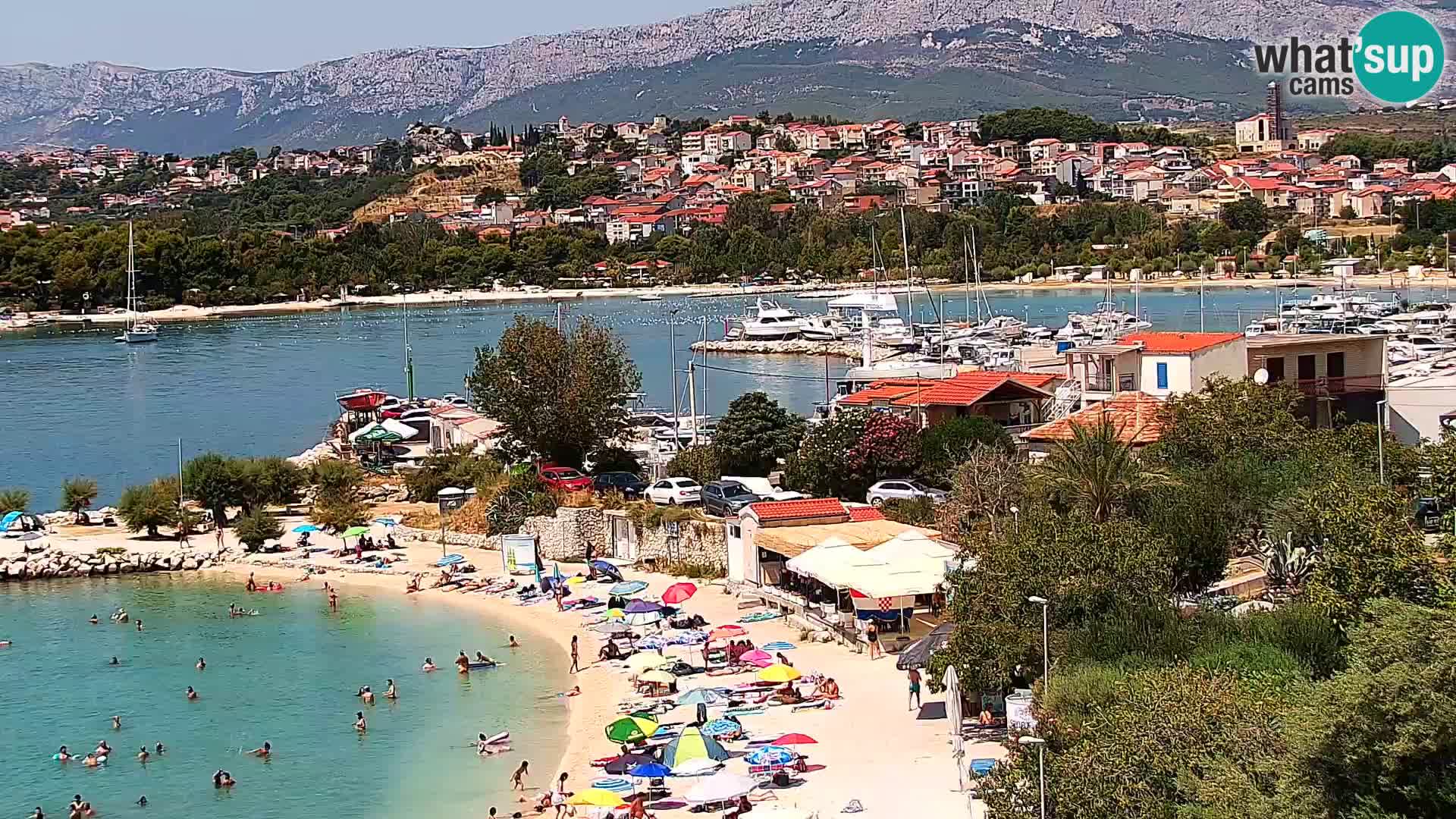Podstrana Beach Webcam – Live View from Hotel Split