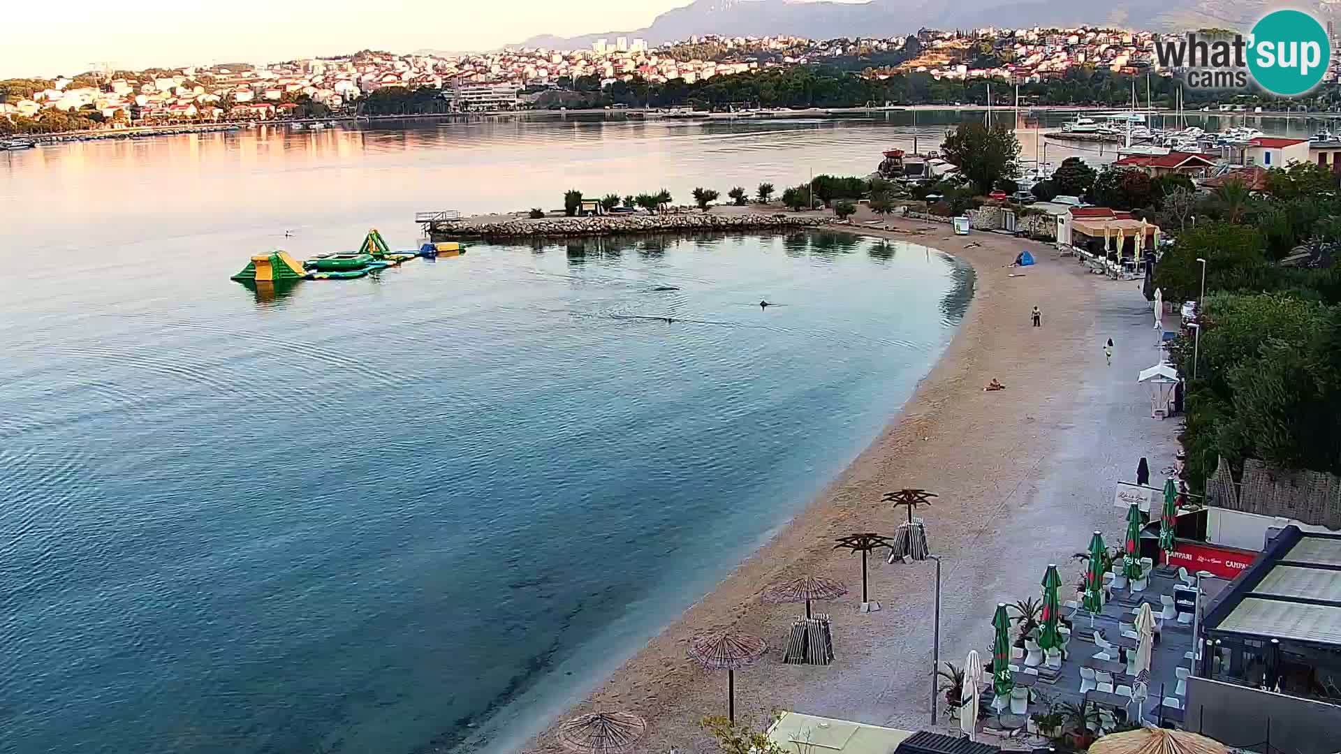 Podstrana Strand Webcam – Liveblick vom Hotel Split