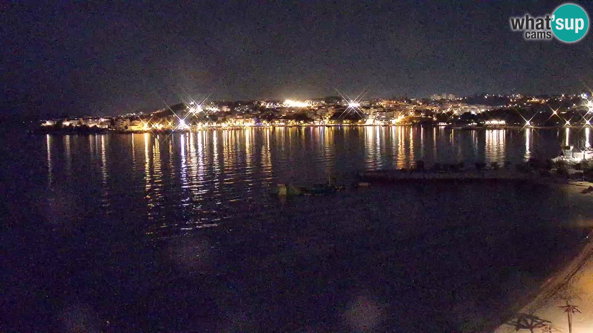 Webcam plage de Podstrana – Vue en direct depuis Hotel Split
