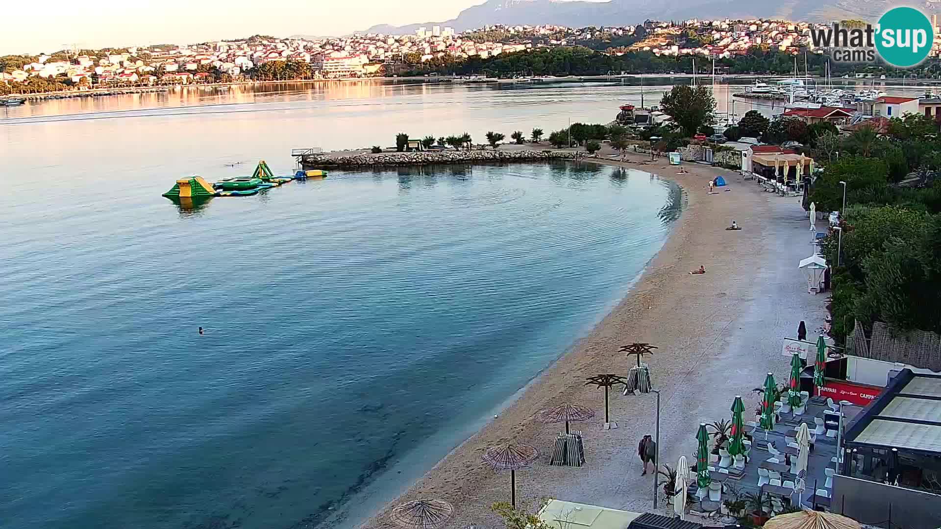Podstrana Strand Webcam – Liveblick vom Hotel Split
