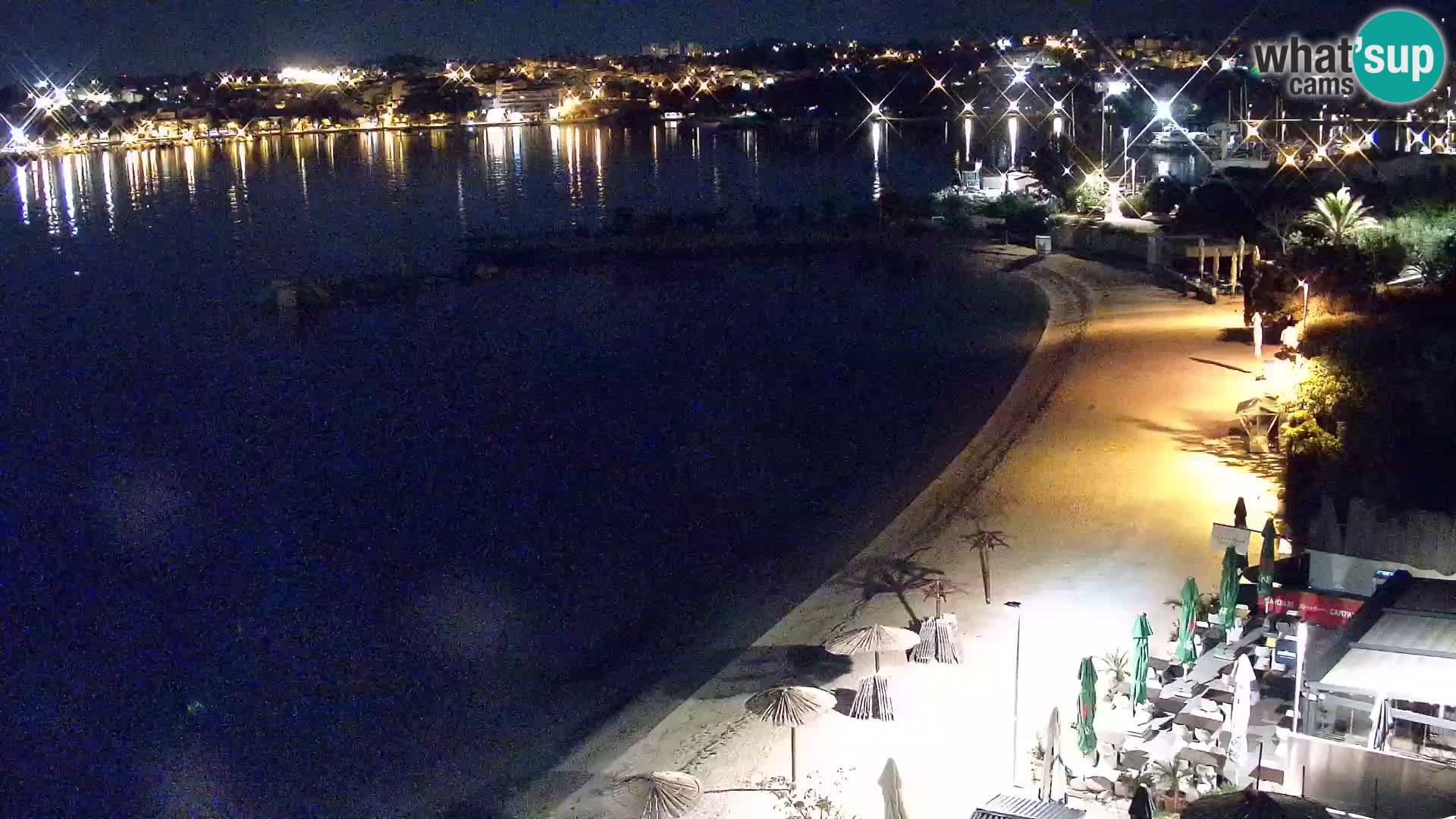 Webcam plage de Podstrana – Vue en direct depuis Hotel Split