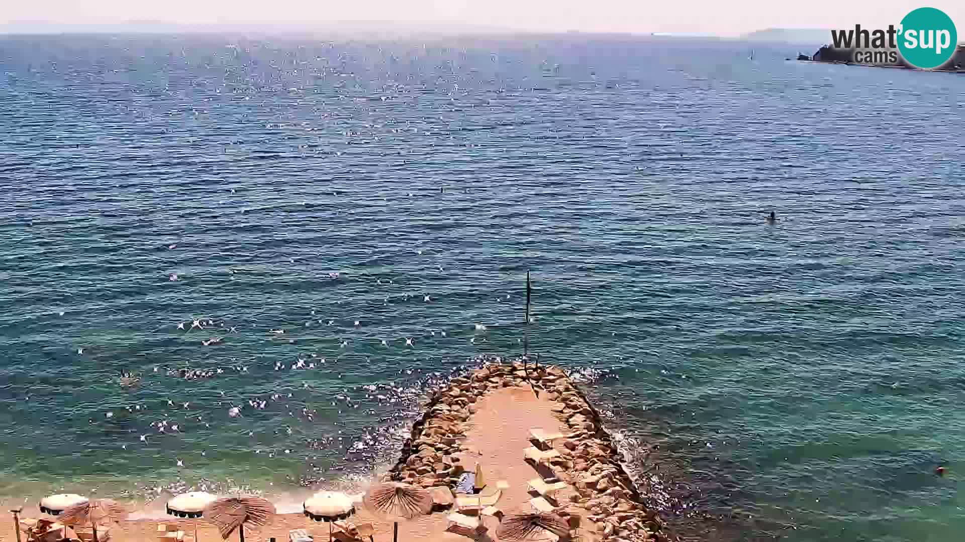 Webcam Spiaggia di Podstrana – Diretta dall’Hotel Split