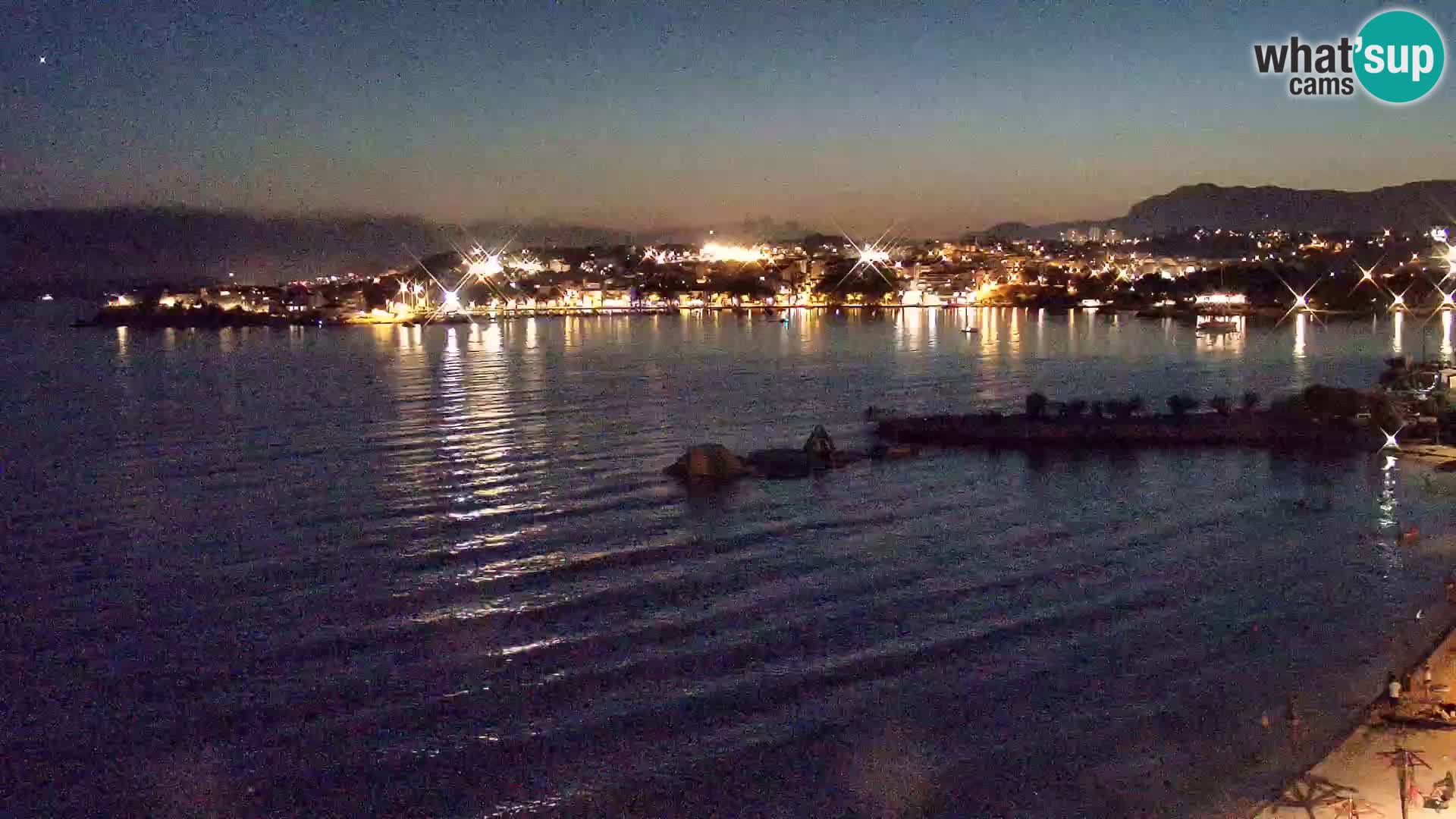 Podstrana Strand Webcam – Liveblick vom Hotel Split