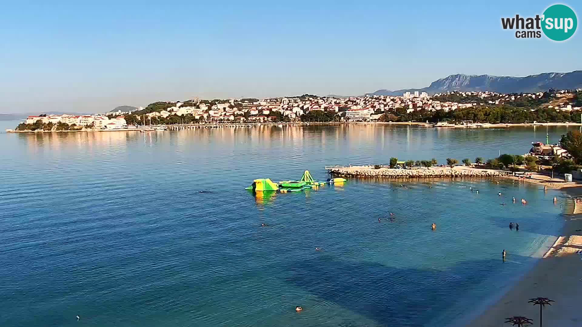 Webcam Playa de Podstrana – Vista en directo desde Hotel Split