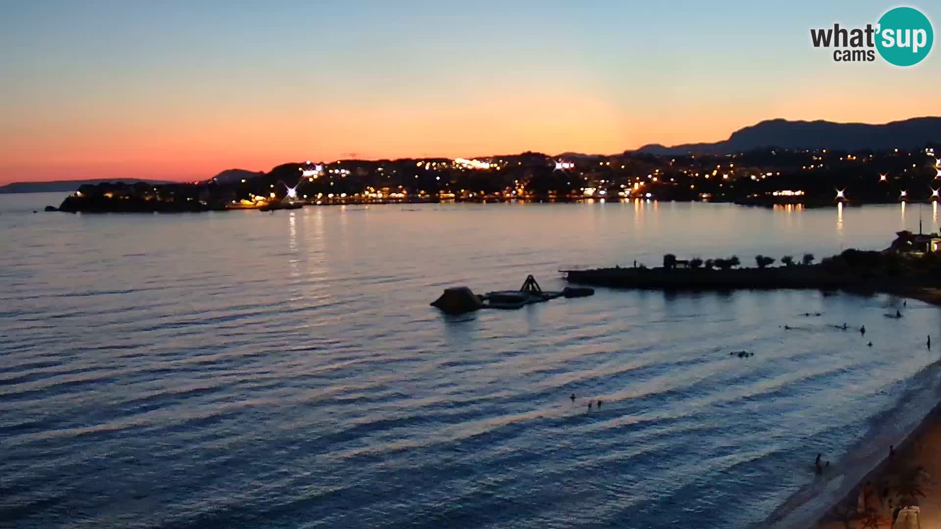 Podstrana Beach Webcam – Live View from Hotel Split
