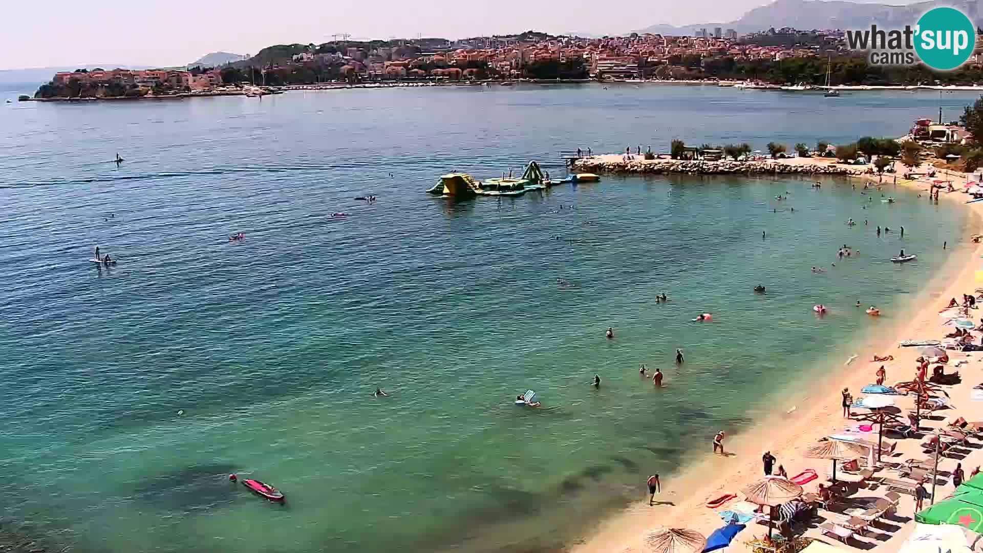 Web kamera Plaža Podstrana – Pogled uživo