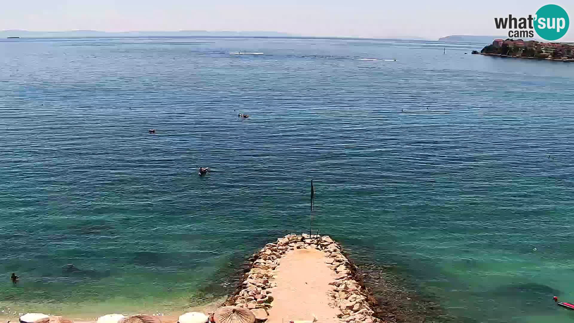 Podstrana Beach Webcam – Live View from Hotel Split