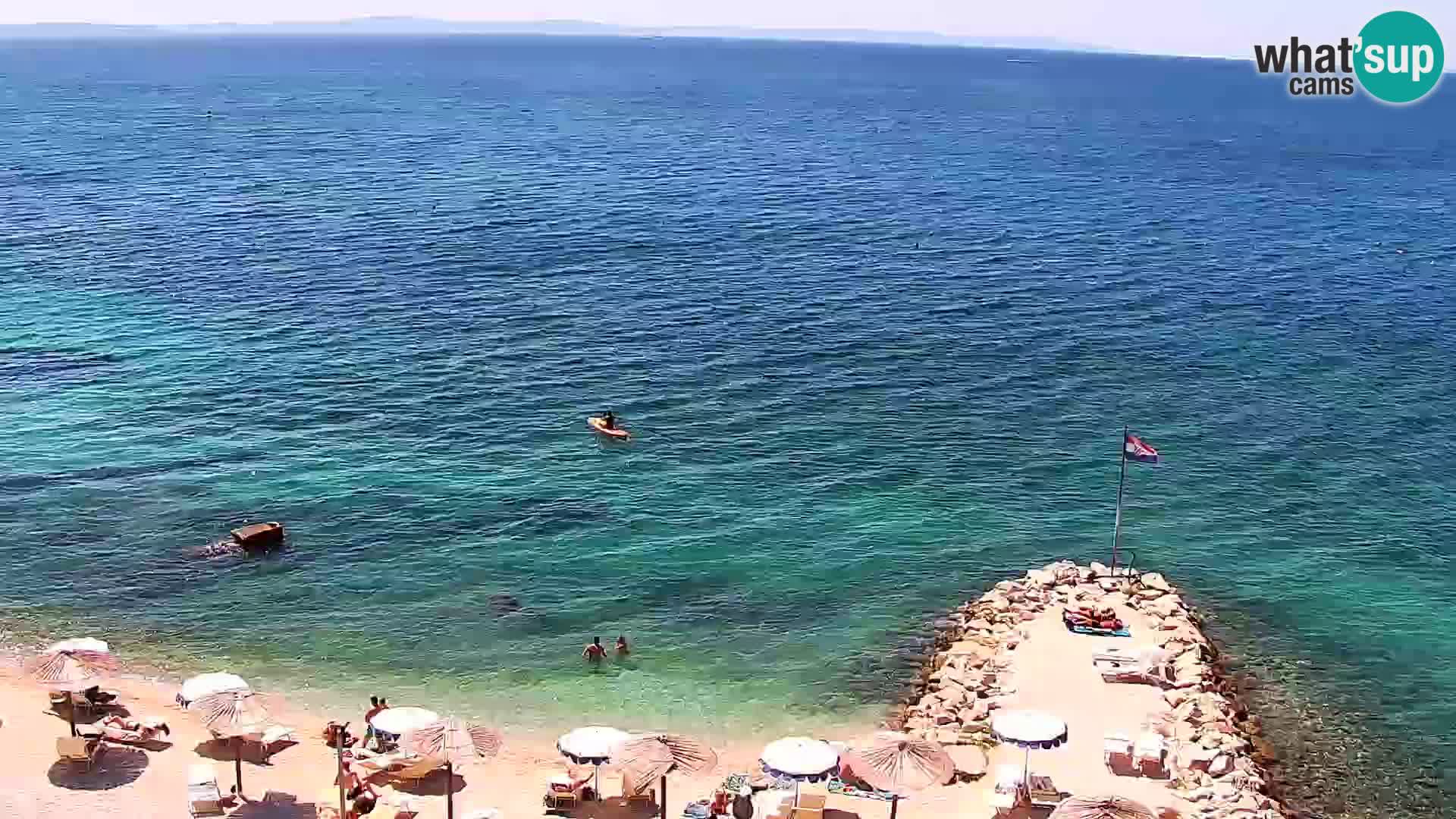 Podstrana Strand Webcam – Liveblick vom Hotel Split