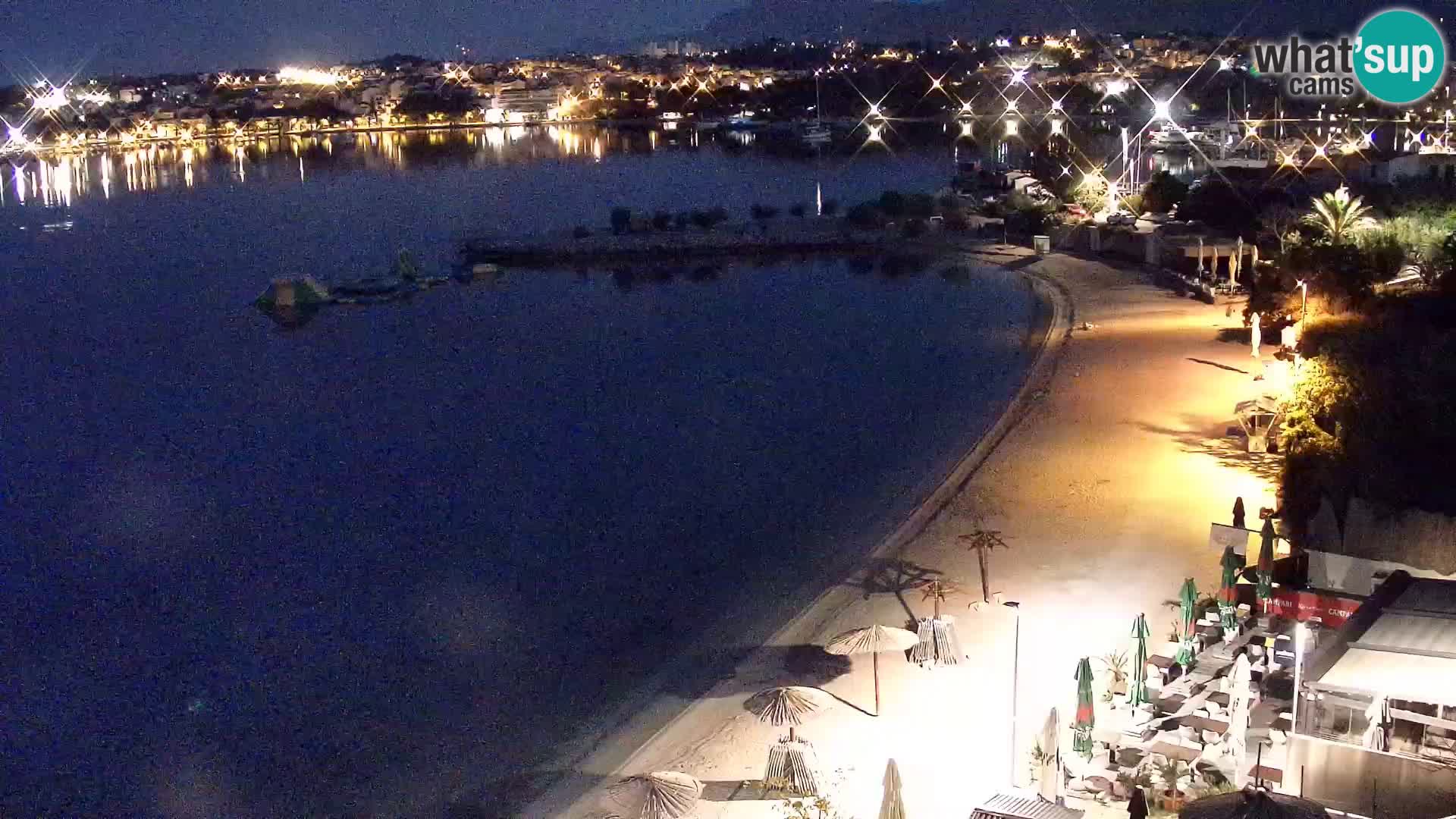 Web kamera Plaža Podstrana – Pogled uživo