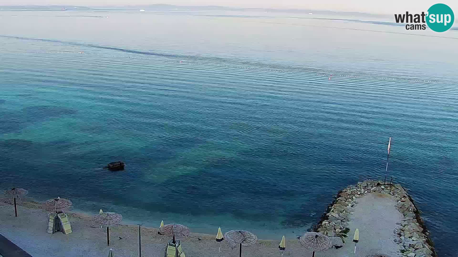 Podstrana Beach Webcam – Live View from Hotel Split
