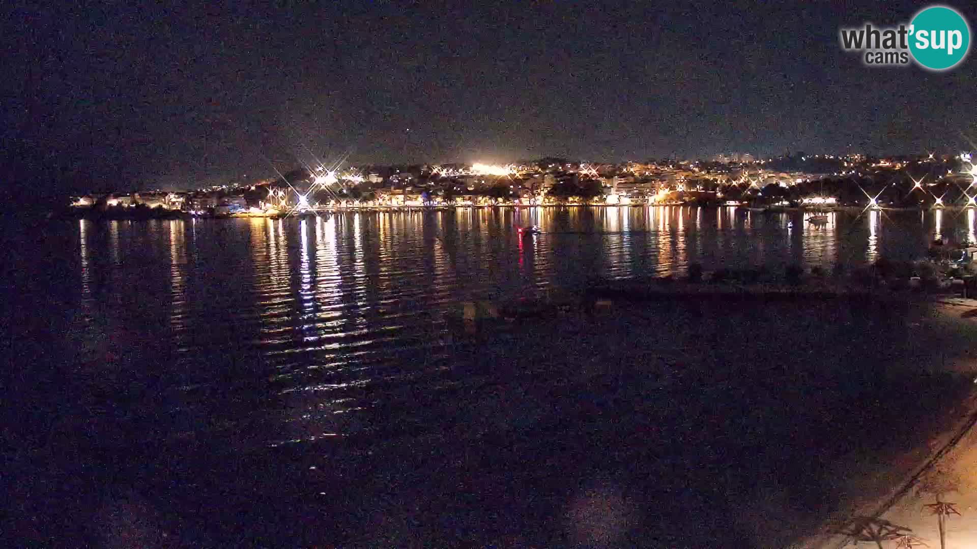 Web kamera Plaža Podstrana – Pogled uživo