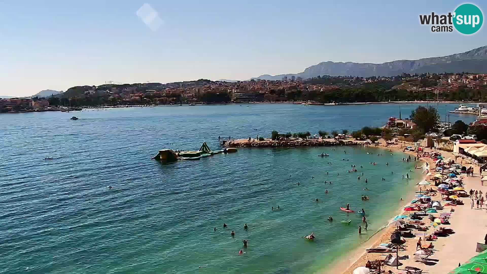 Webcam Playa de Podstrana – Vista en directo desde Hotel Split