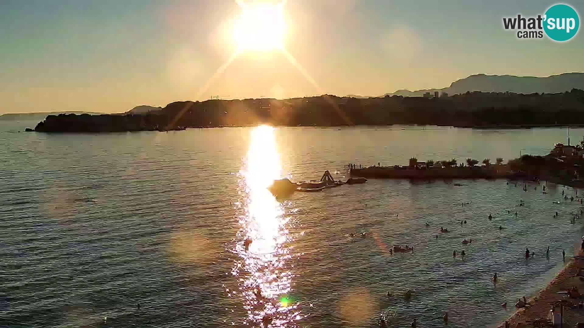 Podstrana Strand Webcam – Liveblick vom Hotel Split