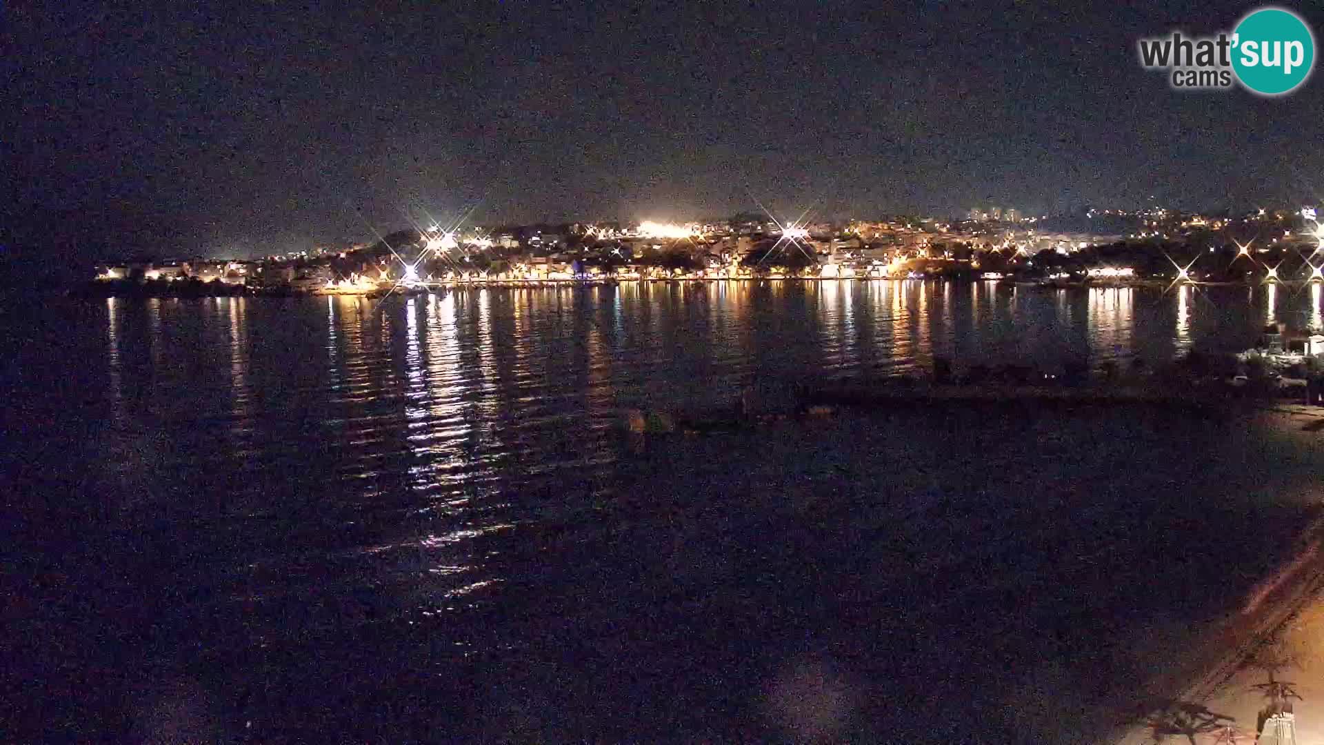 Spletna kamera Plaža Podstrana – Pogled v živo