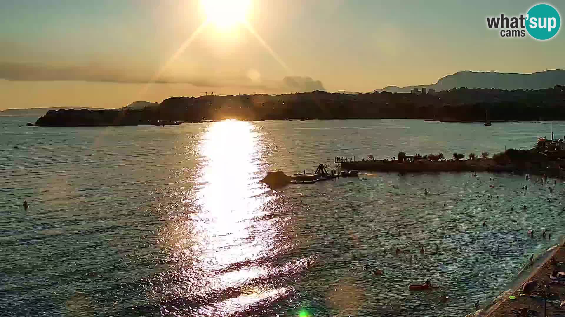 Webcam plage de Podstrana – Vue en direct depuis Hotel Split