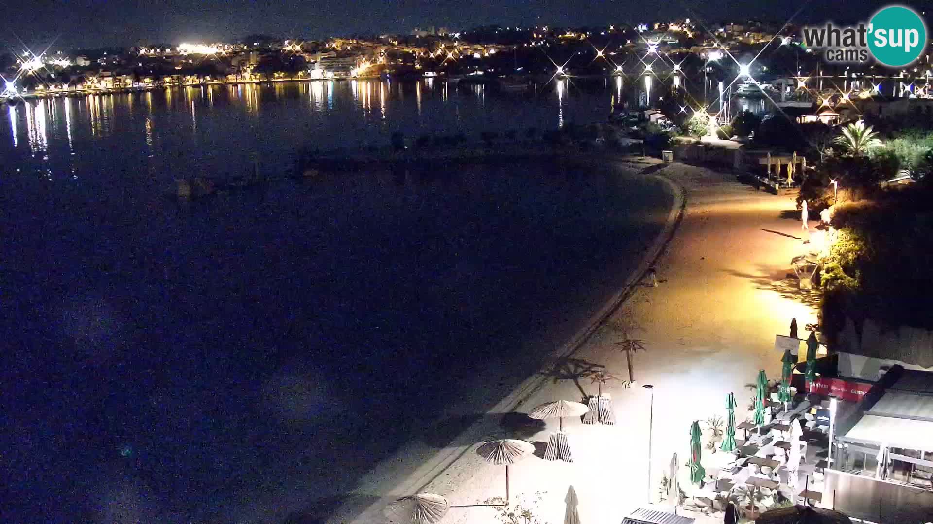 Spletna kamera Plaža Podstrana – Pogled v živo