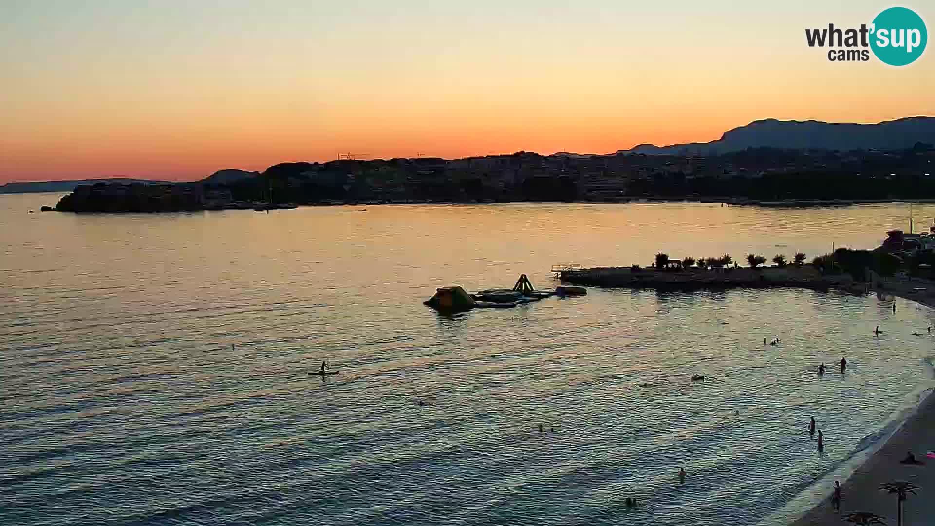 Podstrana Strand Webcam – Liveblick vom Hotel Split