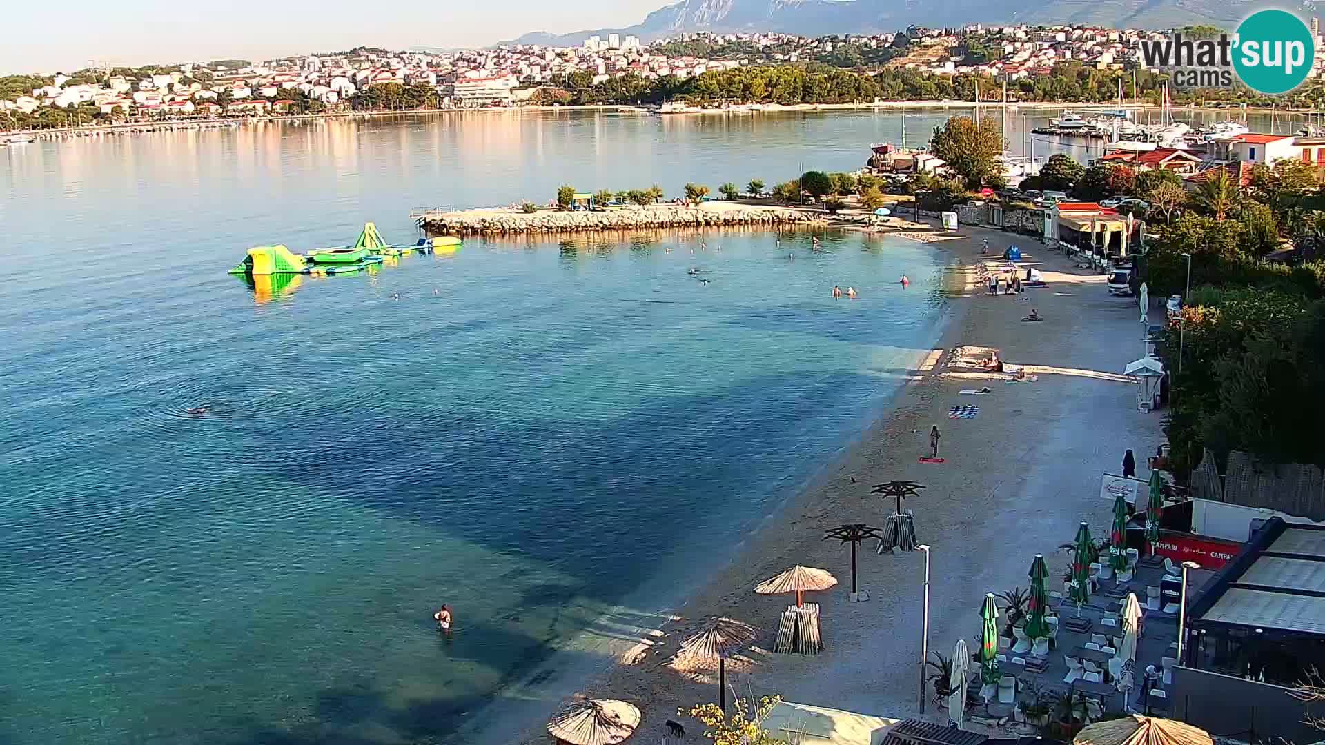 Podstrana Beach Webcam – Live View from Hotel Split