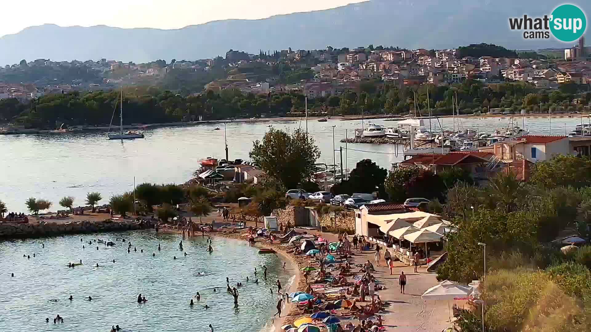 Webcam Playa de Podstrana – Vista en directo desde Hotel Split
