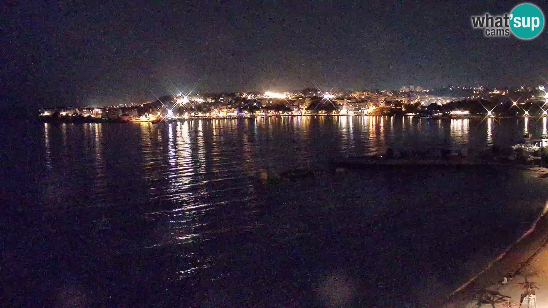 Web kamera Plaža Podstrana – Pogled uživo