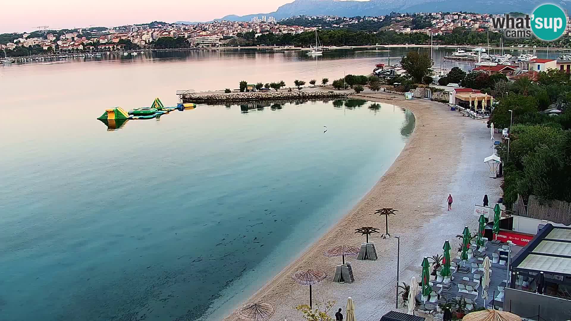 Podstrana Strand Webcam – Liveblick vom Hotel Split