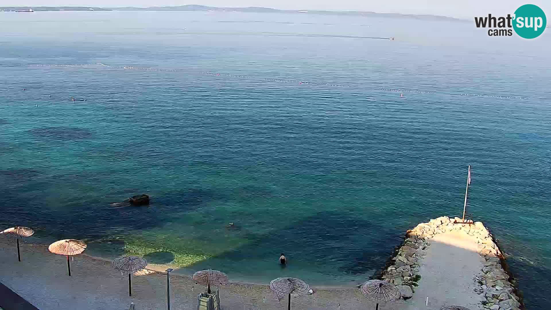 Podstrana Strand Webcam – Liveblick vom Hotel Split