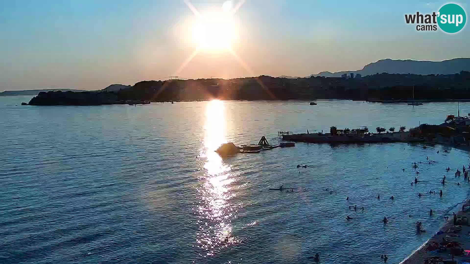 Webcam Playa de Podstrana – Vista en directo desde Hotel Split