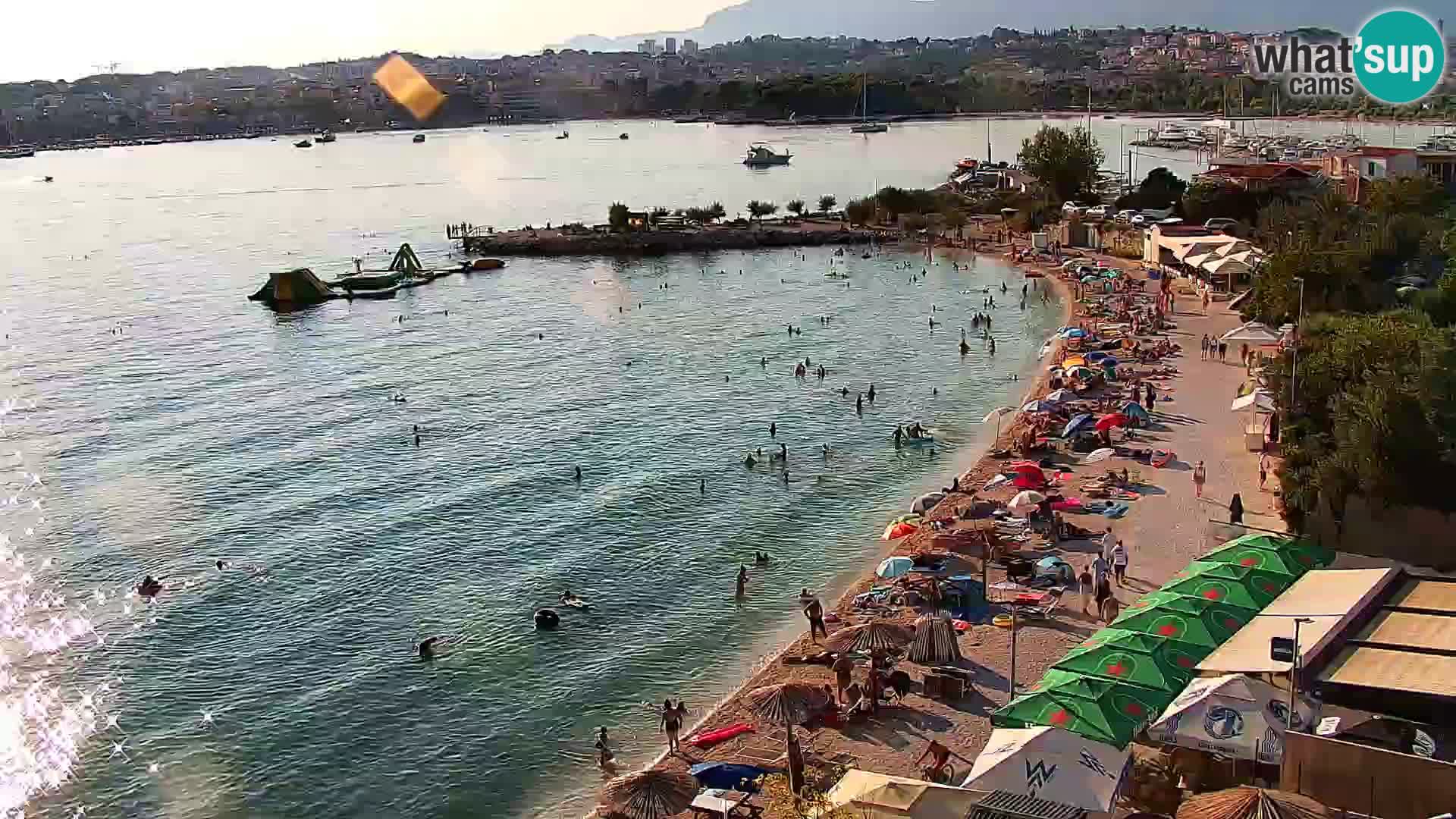 Webcam plage de Podstrana – Vue en direct depuis Hotel Split