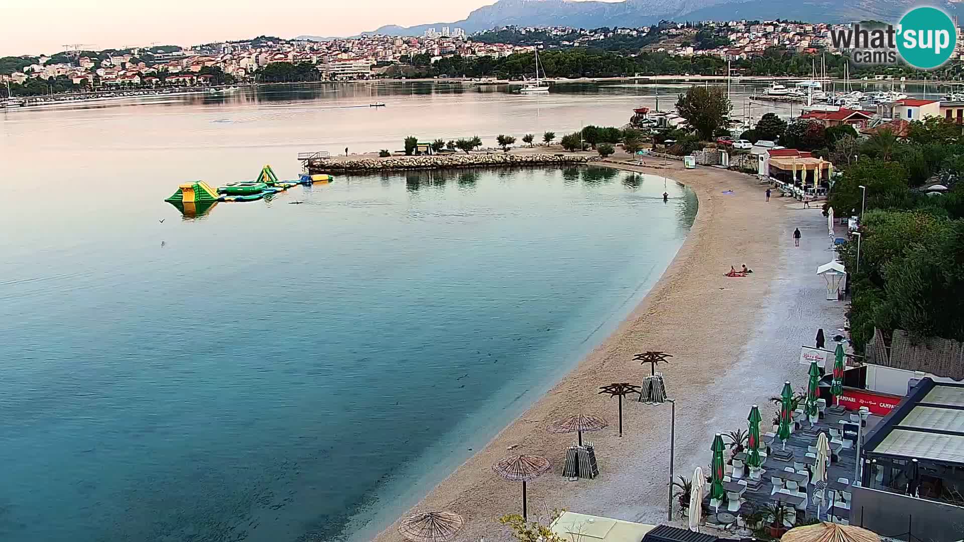 Podstrana Strand Webcam – Liveblick vom Hotel Split