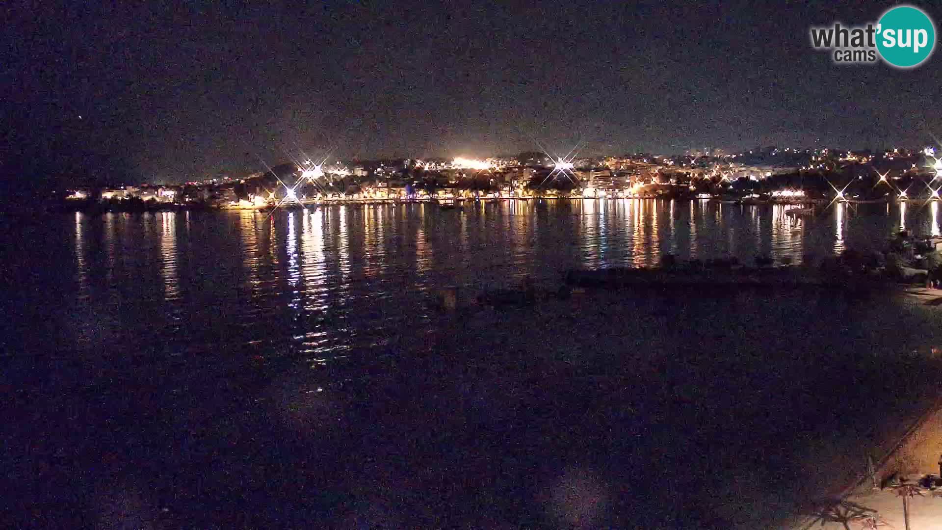 Webcam plage de Podstrana – Vue en direct depuis Hotel Split