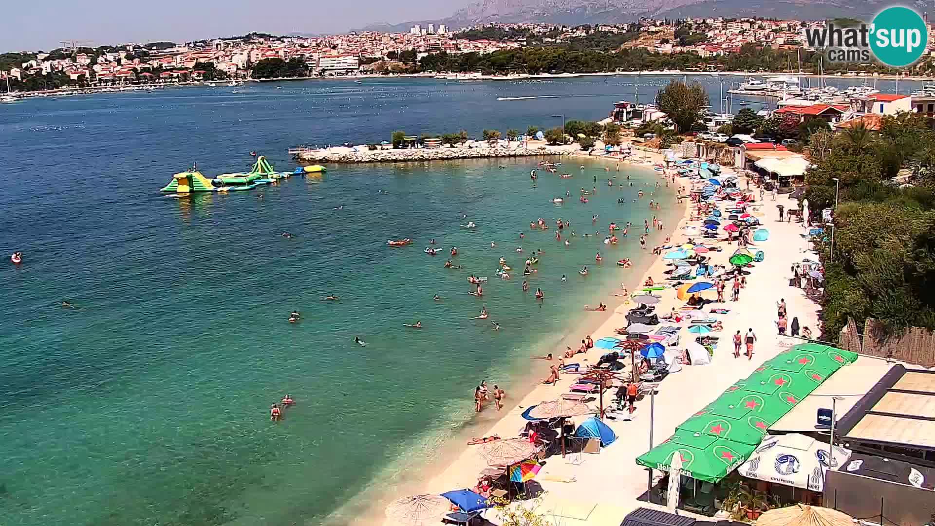 Podstrana Beach Webcam – Live View from Hotel Split