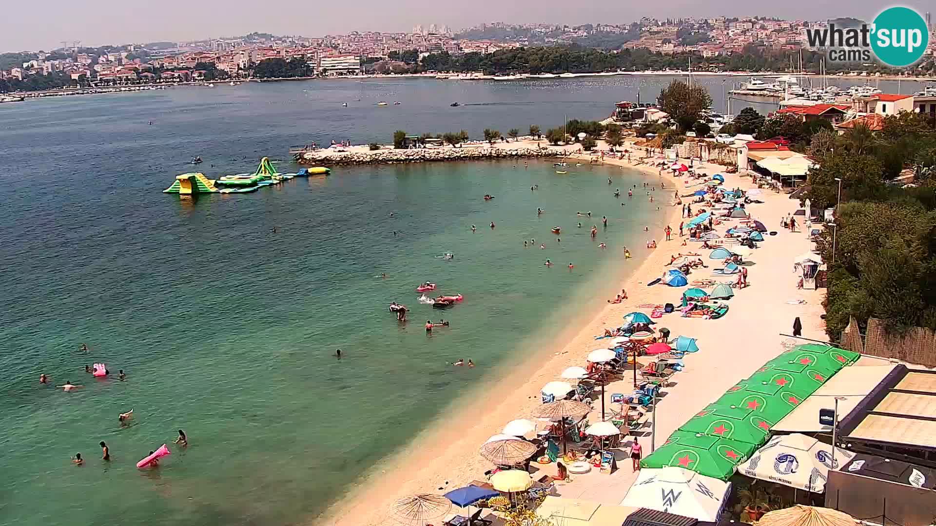 Webcam Spiaggia di Podstrana – Diretta dall’Hotel Split