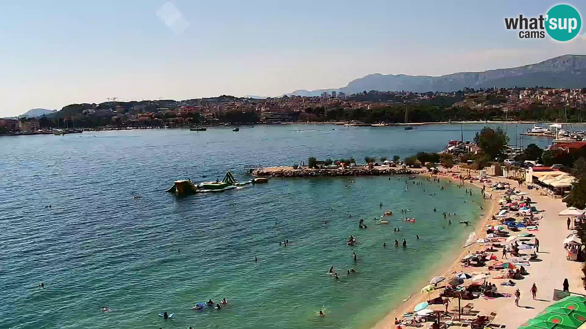 Web kamera Plaža Podstrana – Pogled uživo