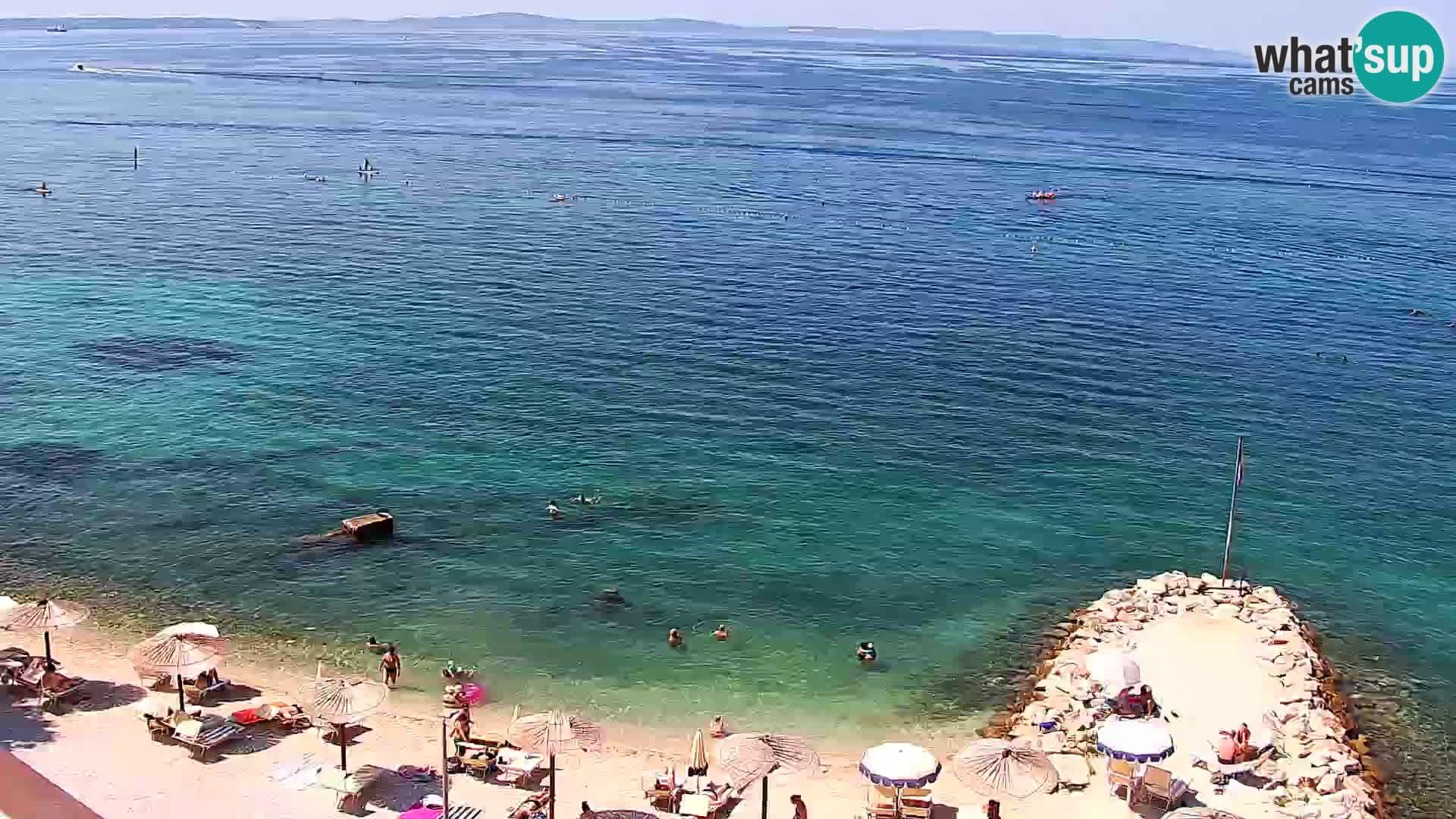 Podstrana Beach Webcam – Live View from Hotel Split