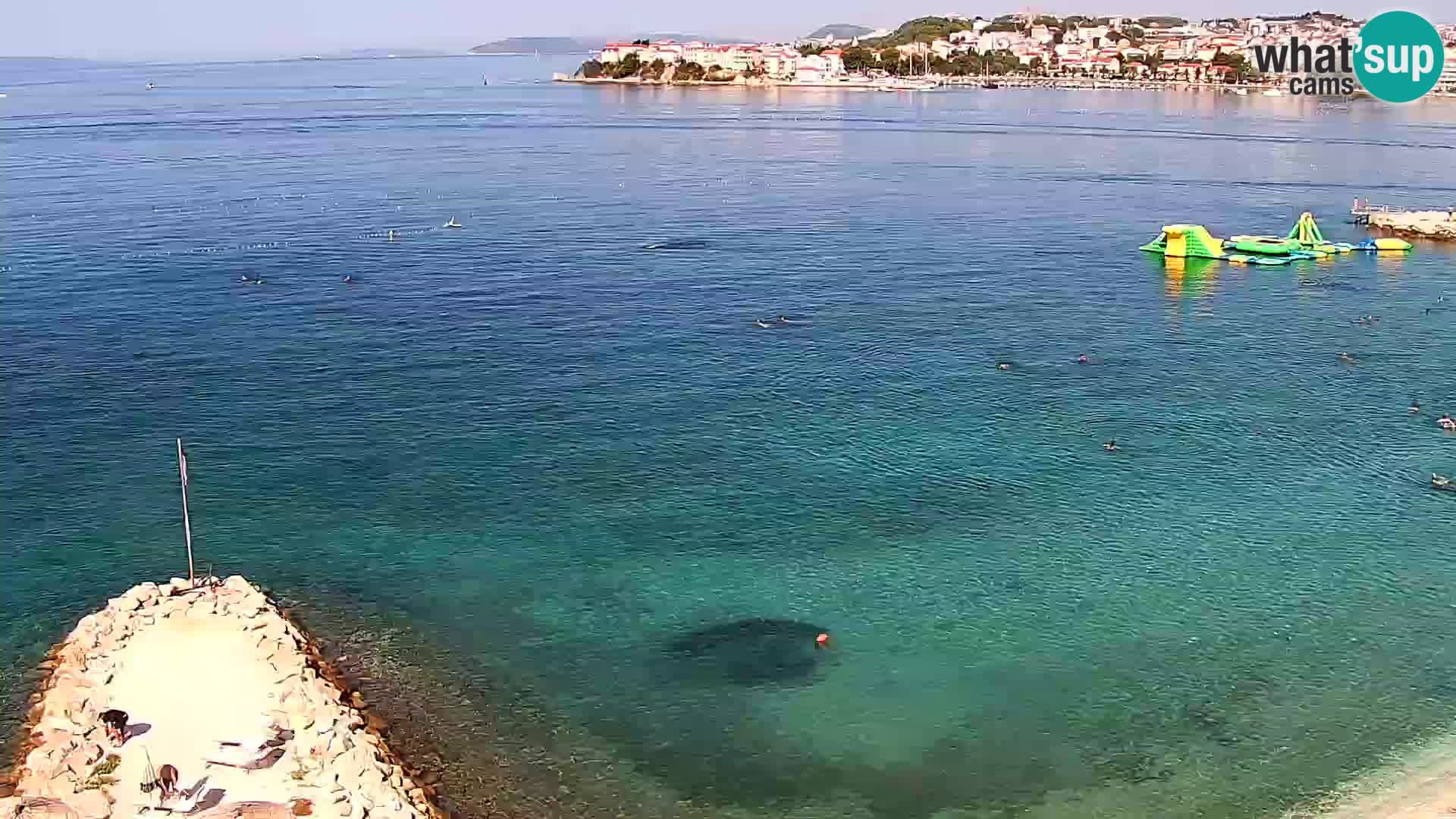 Spletna kamera Plaža Podstrana – Pogled v živo
