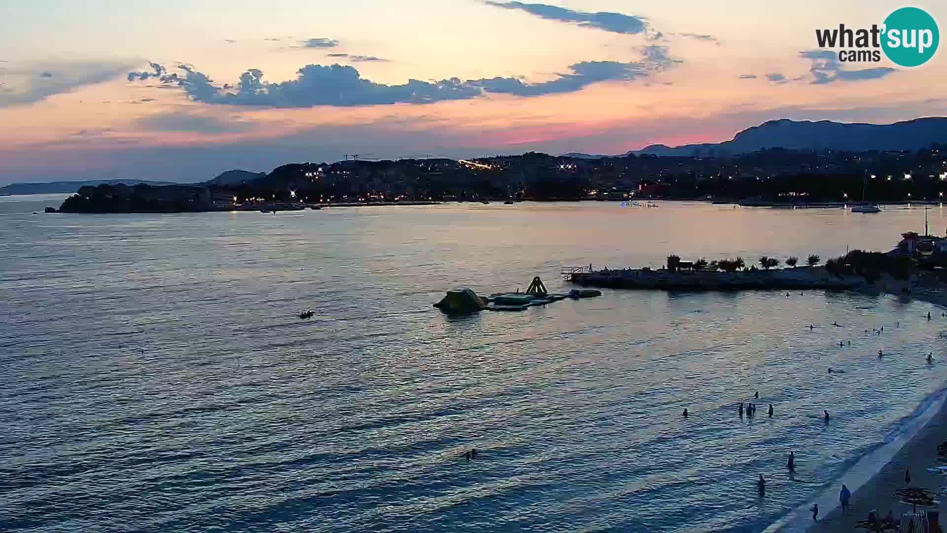 Webcam Spiaggia di Podstrana – Diretta dall’Hotel Split