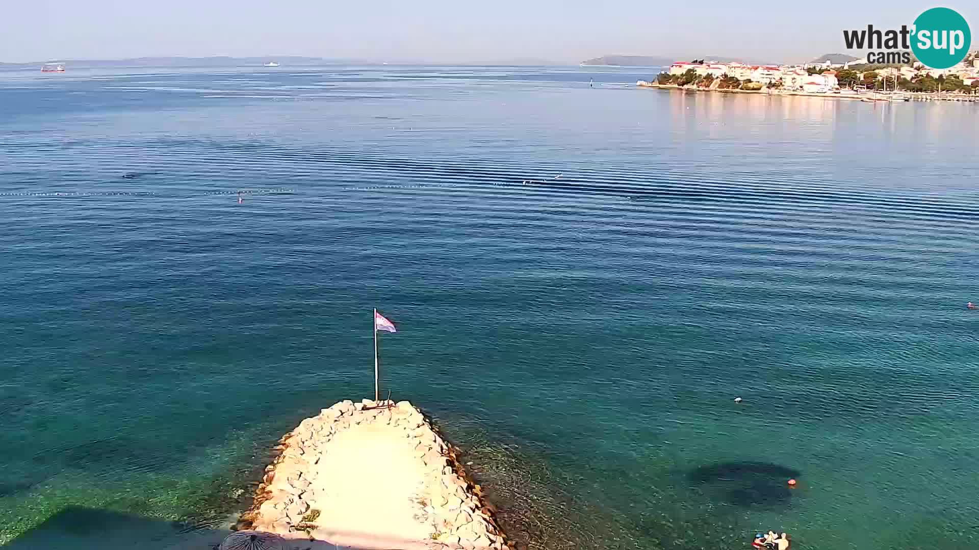 Webcam Playa de Podstrana – Vista en directo desde Hotel Split