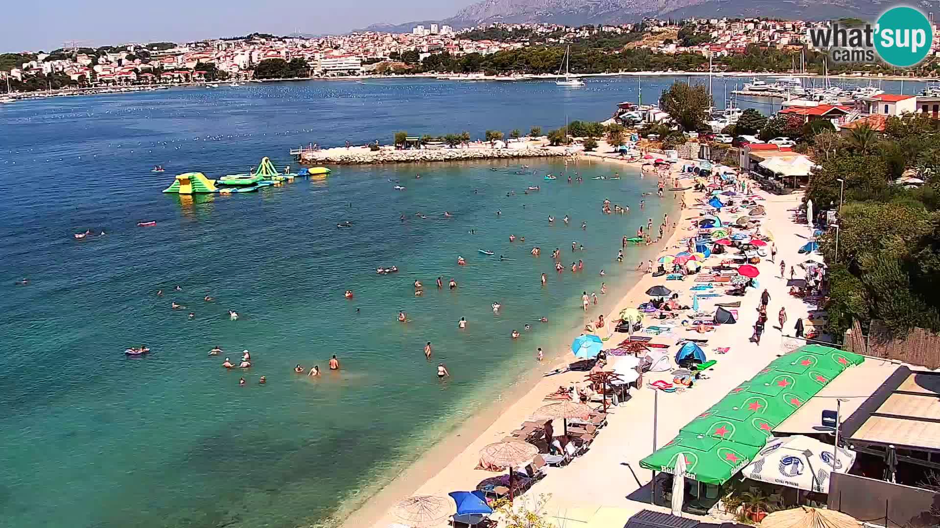 Podstrana Strand Webcam – Liveblick vom Hotel Split