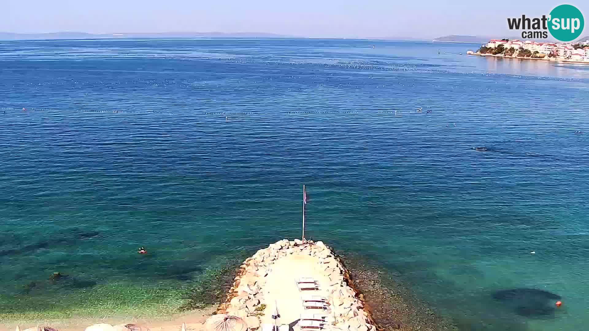 Podstrana Strand Webcam – Liveblick vom Hotel Split