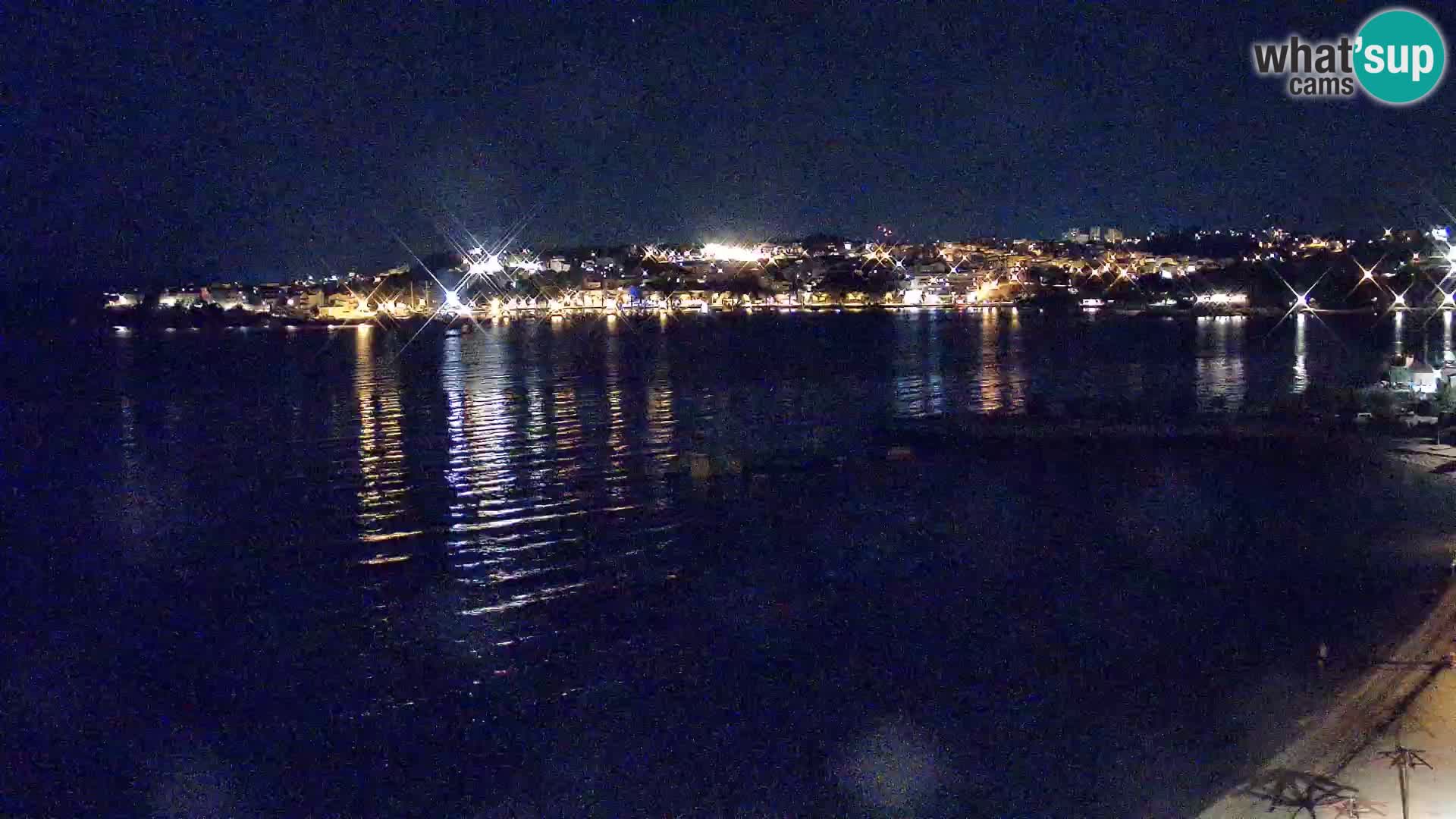 Webcam Playa de Podstrana – Vista en directo desde Hotel Split