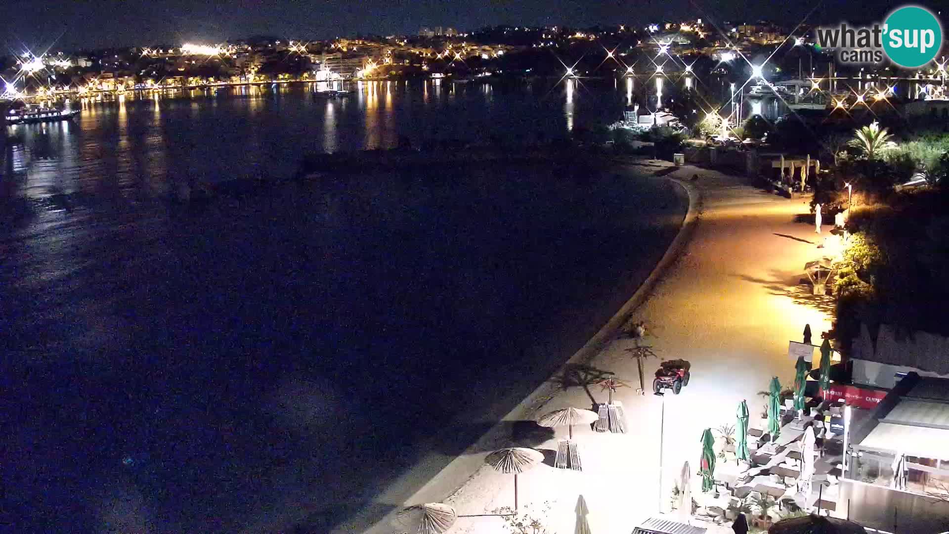 Spletna kamera Plaža Podstrana – Pogled v živo