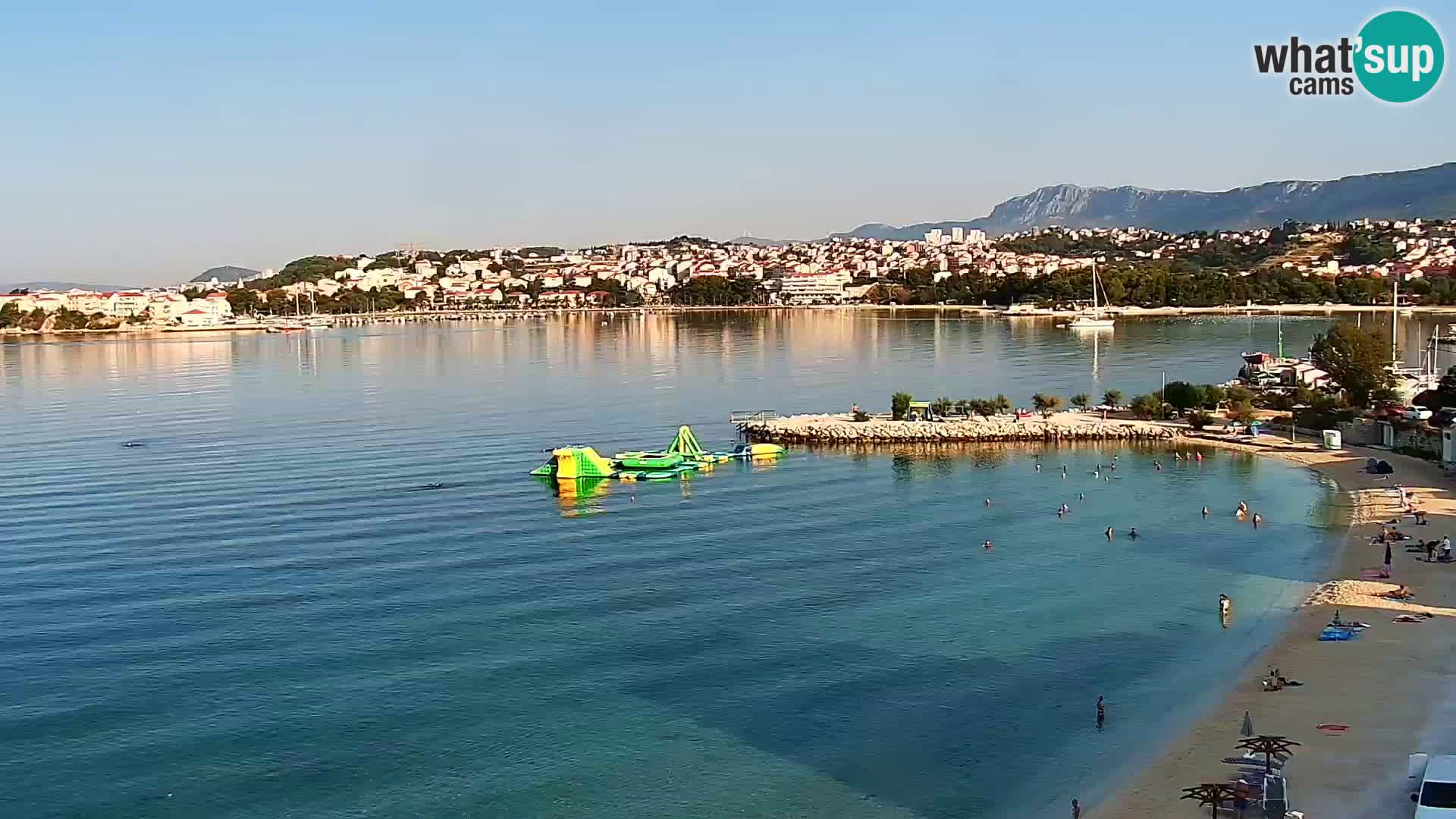 Podstrana Strand Webcam – Liveblick vom Hotel Split