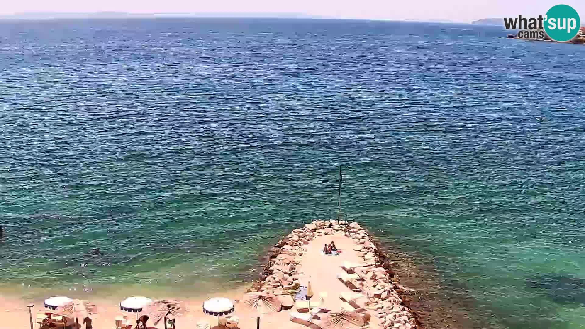 Podstrana Strand Webcam – Liveblick vom Hotel Split