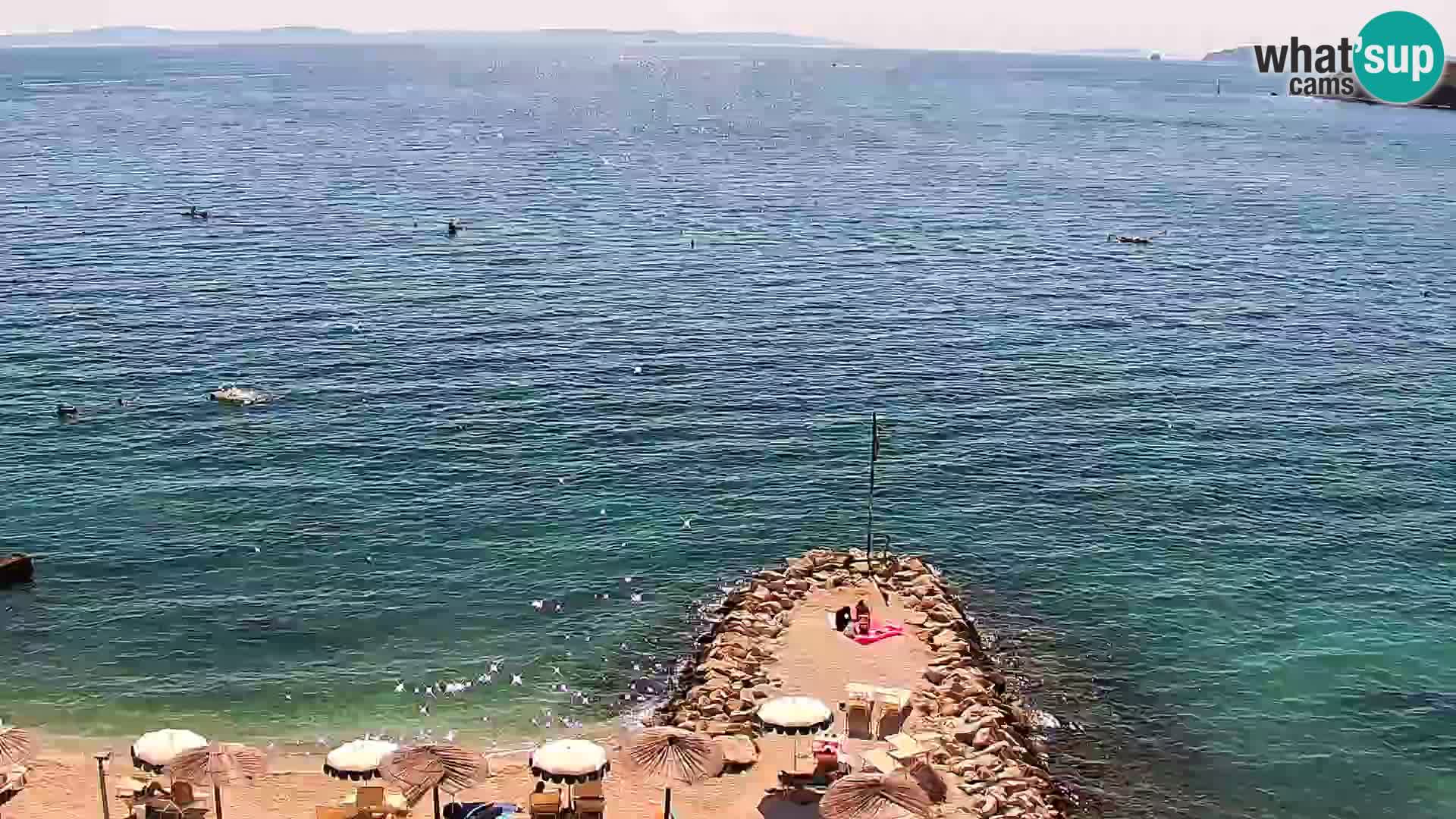 Webcam Spiaggia di Podstrana – Diretta dall’Hotel Split