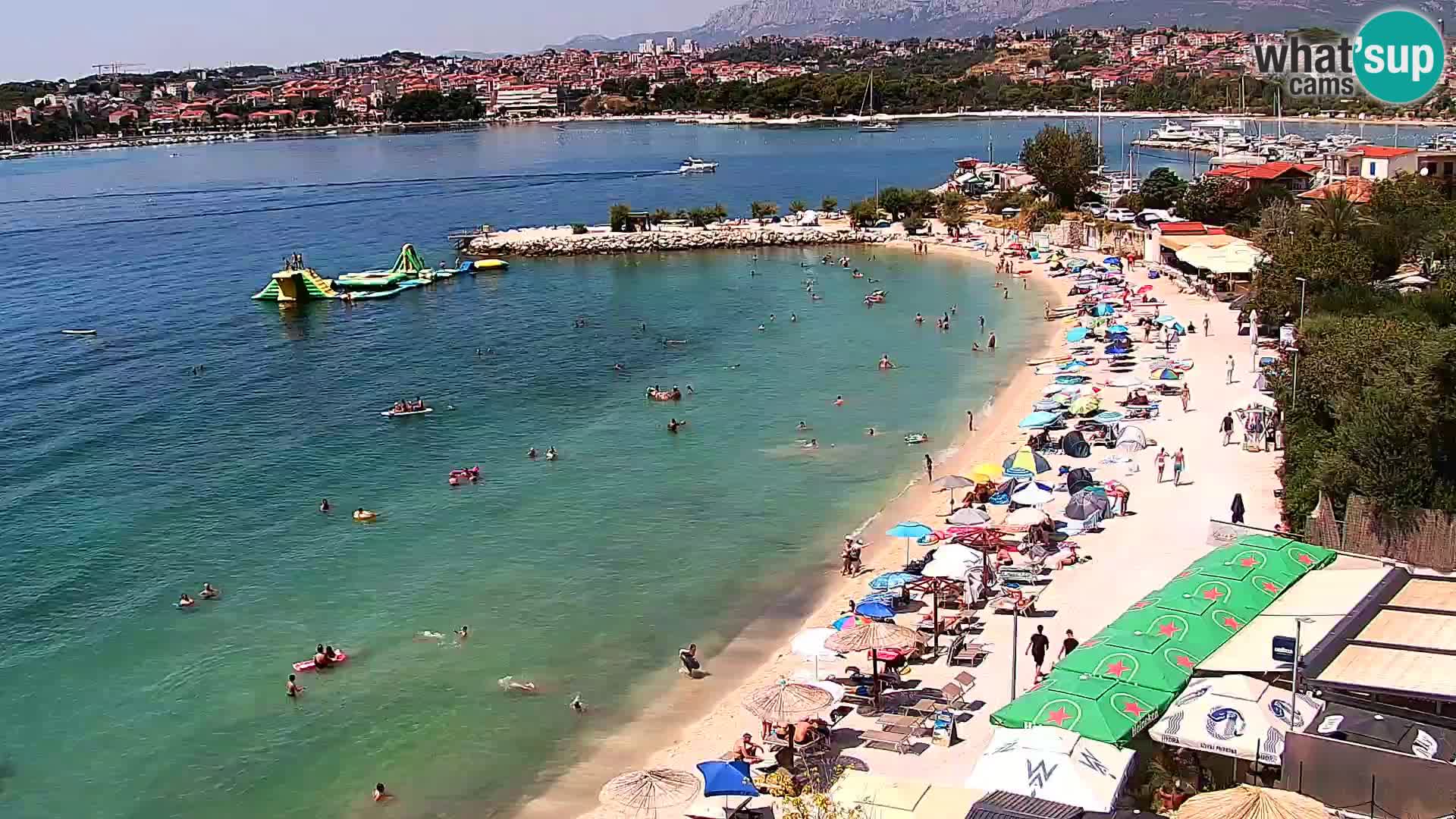 Podstrana Strand Webcam – Liveblick vom Hotel Split