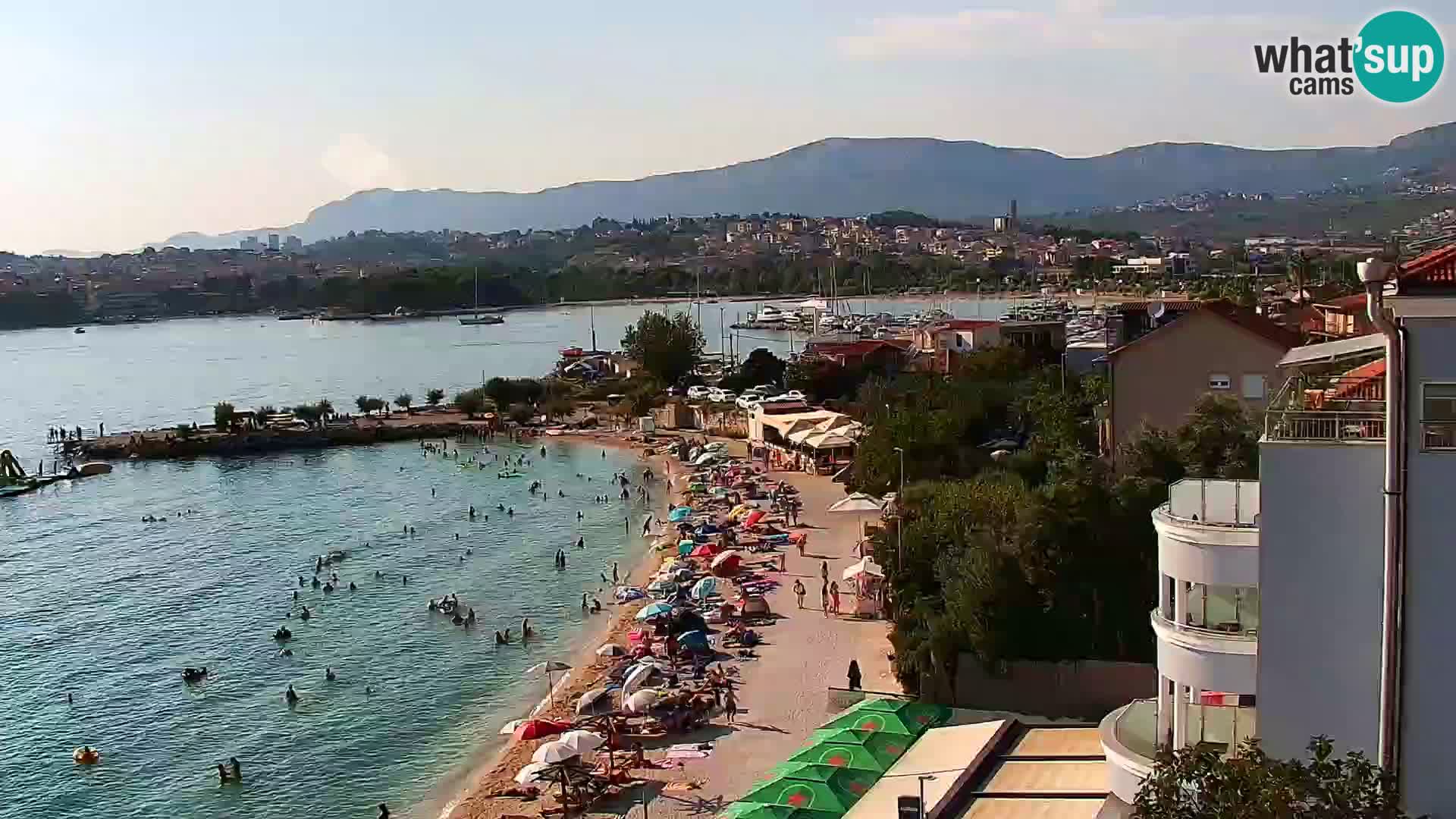 Webcam plage de Podstrana – Vue en direct depuis Hotel Split