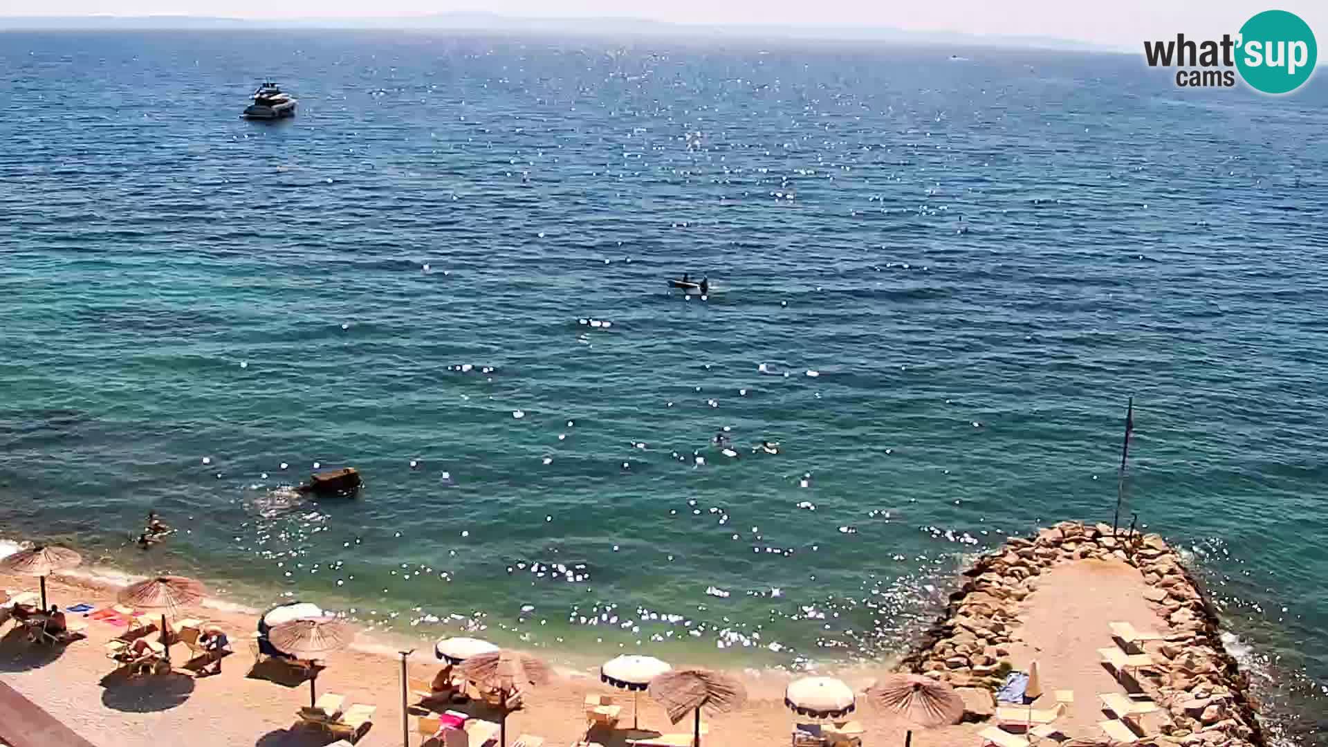 Webcam Spiaggia di Podstrana – Diretta dall’Hotel Split