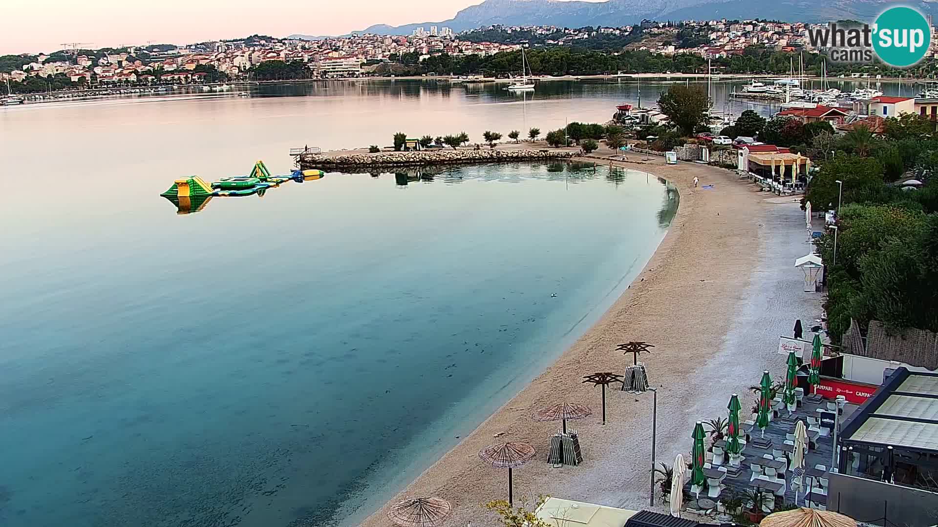 Podstrana Strand Webcam – Liveblick vom Hotel Split